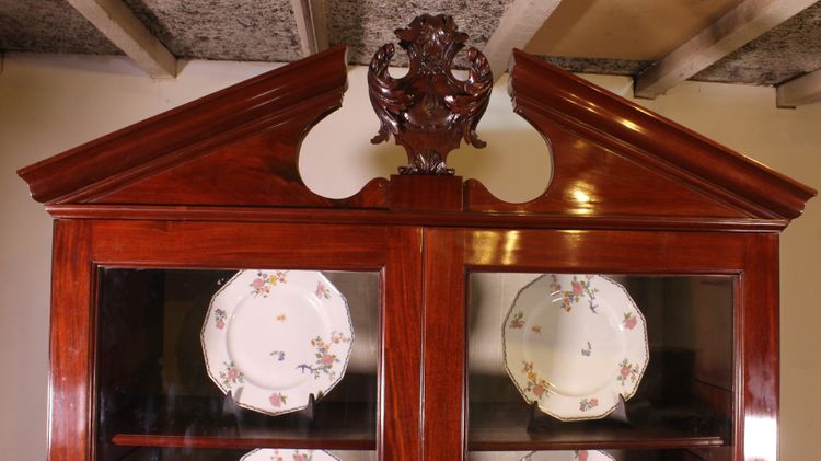 Libreria in mogano Giorgio III - XVIII secolo