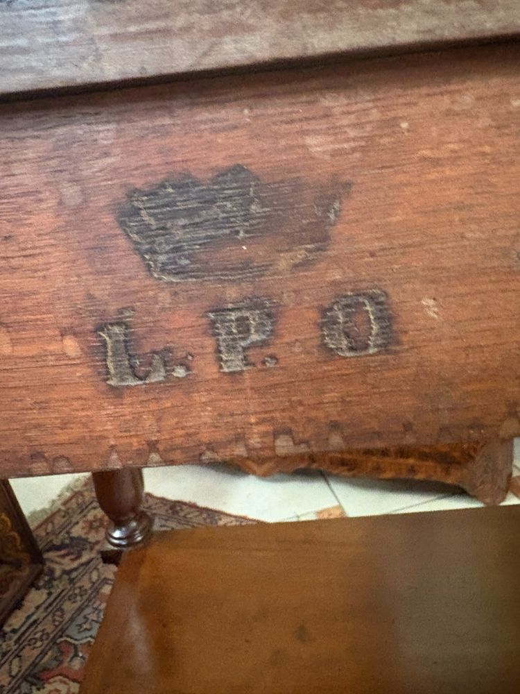 CONSOLLE DI RESTAURO TIMBRATA JACOB