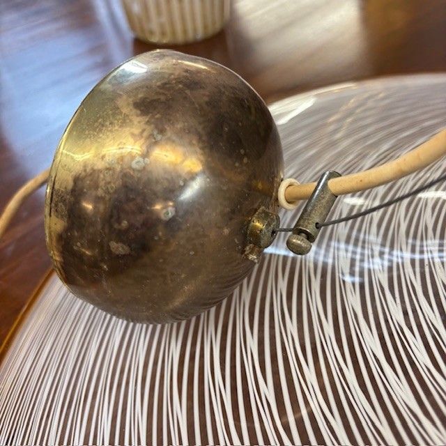 Large Murano Chandelier, 70s, Venini Witch Hat diameter 62 h 70 total