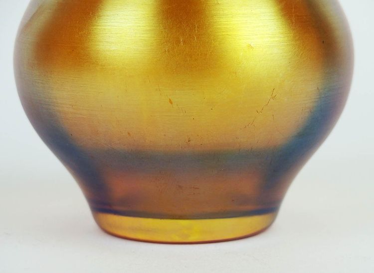 Iridescent glass vase from the Myra series for WMF