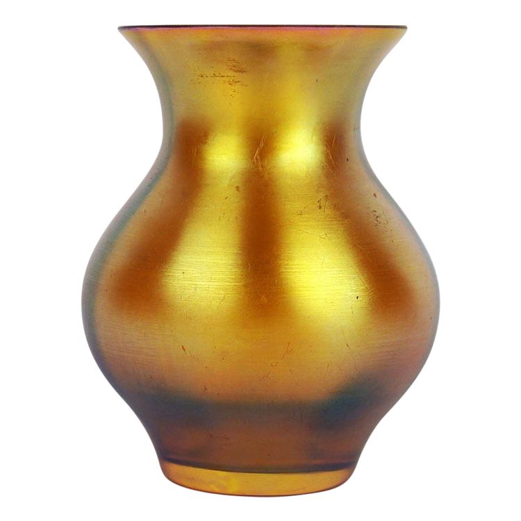 Iridescent glass vase from the Myra series for WMF