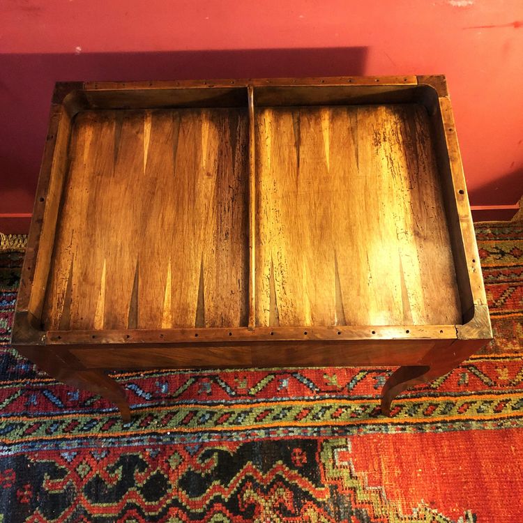 Petite Table à Jeux Tric-trac, époque Transition
