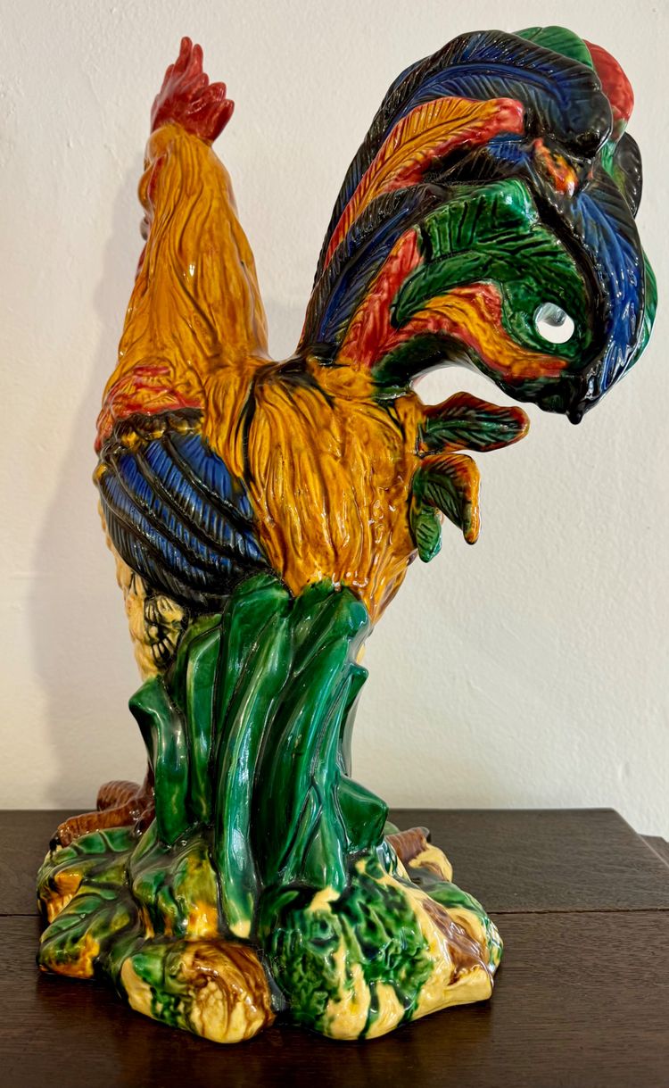 Coq en barbotine 