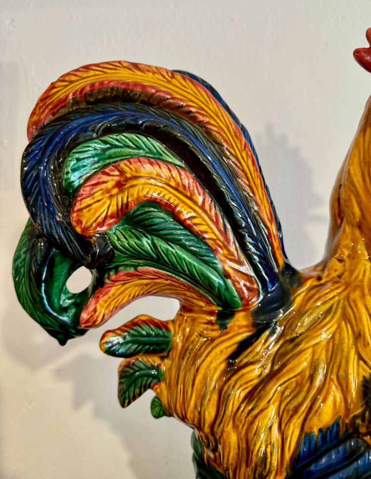 Coq en barbotine 
