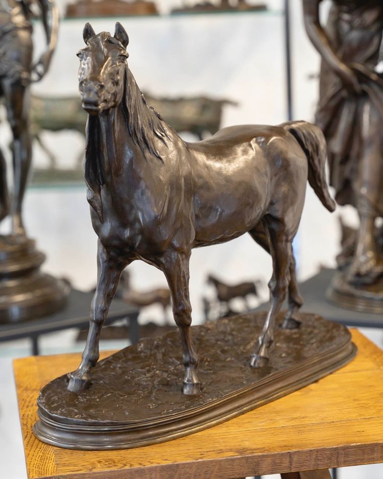Sculpture - The Norman Mare , Pierre - Jules Mêne (1810-1879) - Bronze