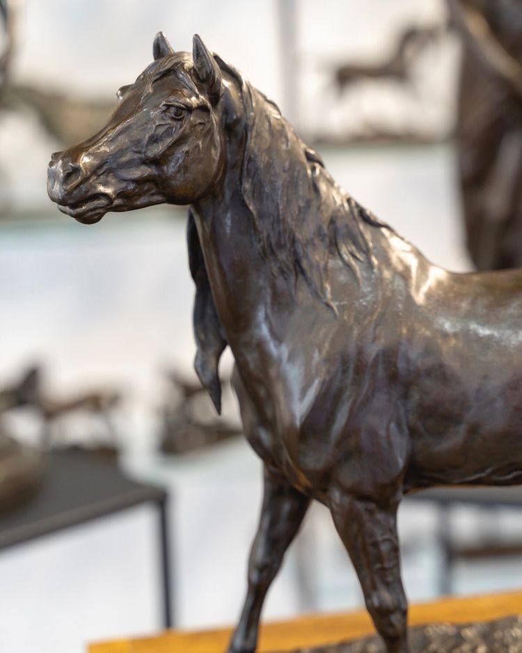 Sculpture - The Norman Mare , Pierre - Jules Mêne (1810-1879) - Bronze