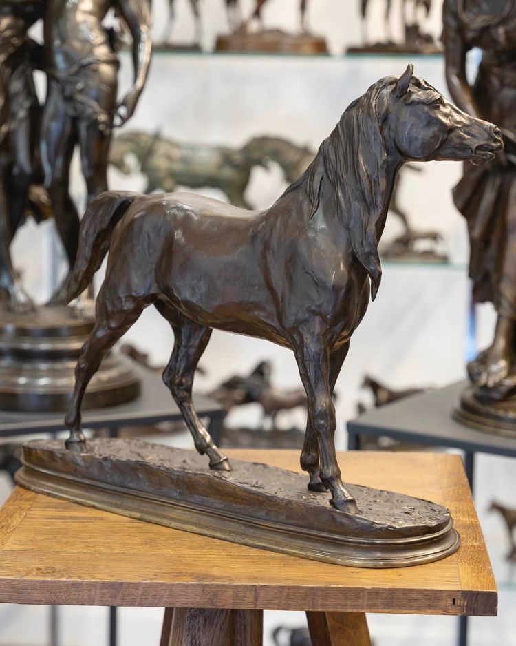 Sculpture - The Norman Mare , Pierre - Jules Mêne (1810-1879) - Bronze