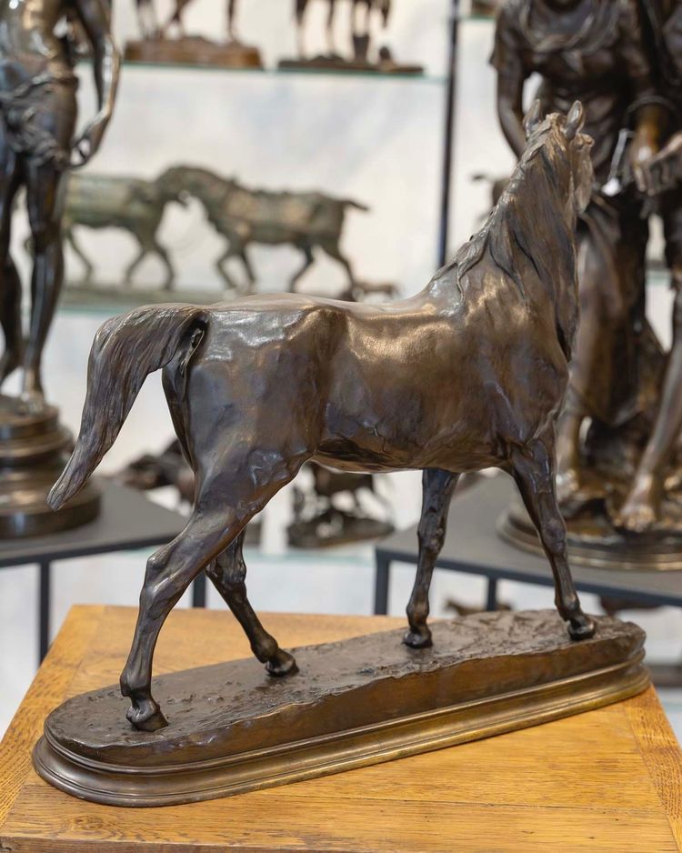 Sculpture - The Norman Mare , Pierre - Jules Mêne (1810-1879) - Bronze