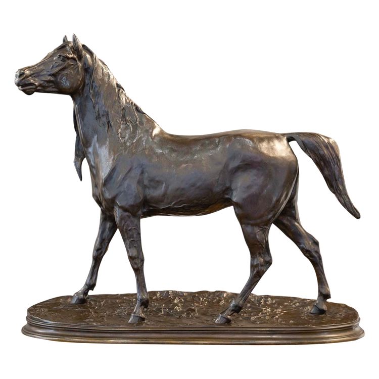 Sculpture - The Norman Mare , Pierre - Jules Mêne (1810-1879) - Bronze
