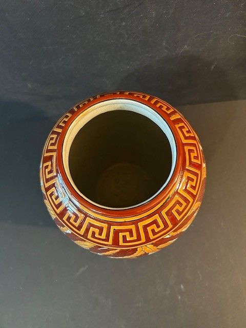 Pair of Keralouve Vases "La Louvière" - Elephant Model