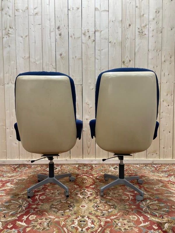 Pair of office armchairs 1970