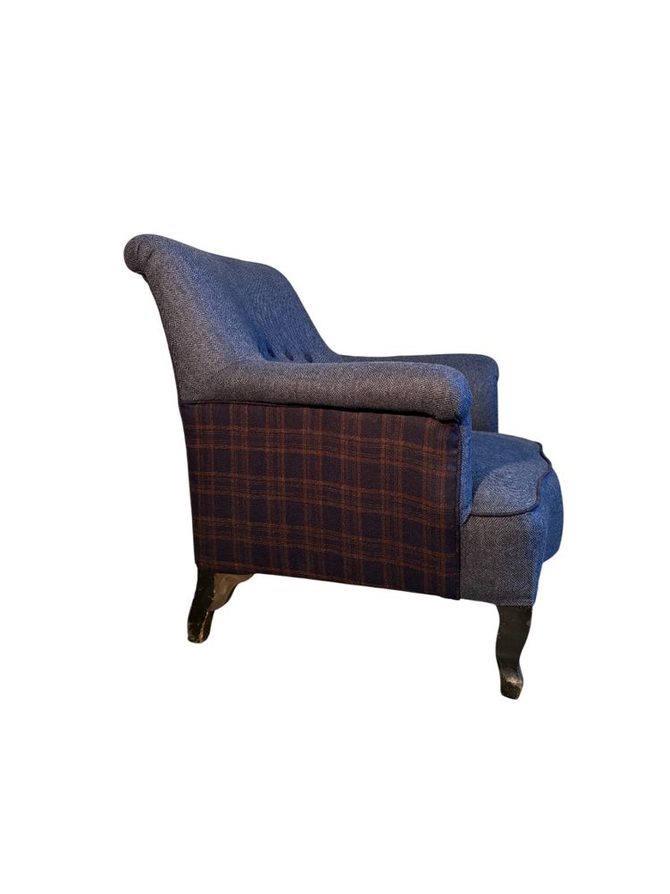 Pair of Wool Armchairs