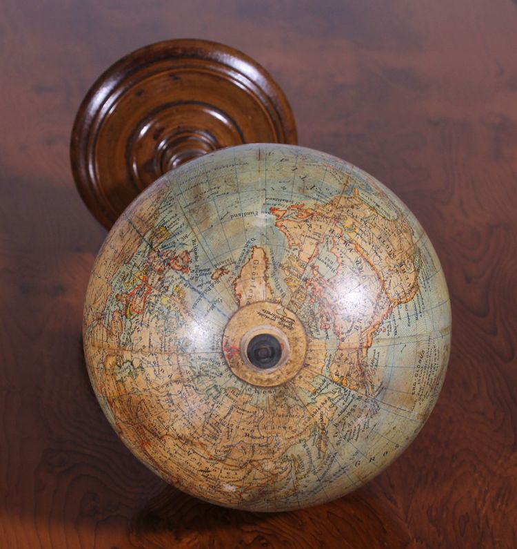 Terrestrial Globe Erd Globus - 19th Century
