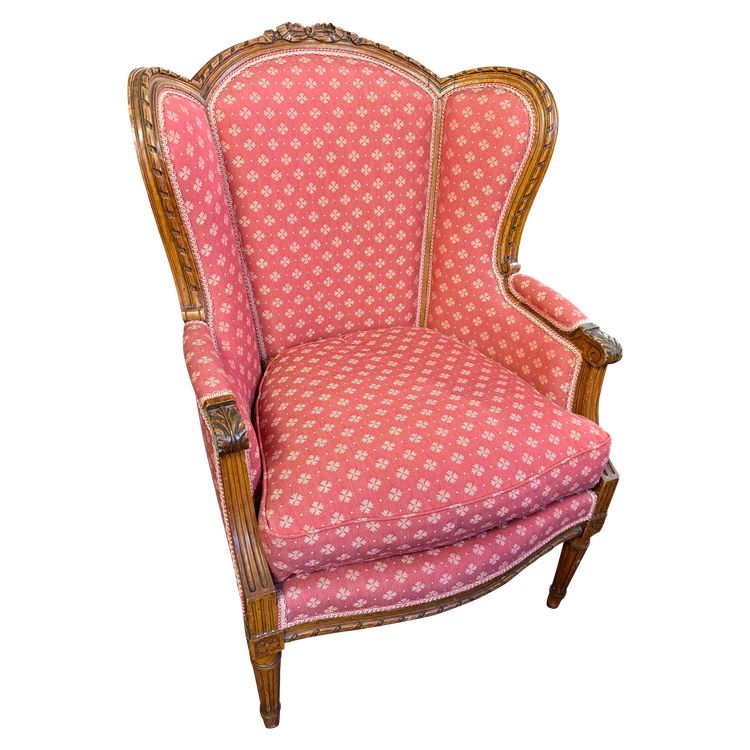 LOUIS XVI STYLE SHEPHERD'S CHAIR WITH EAR