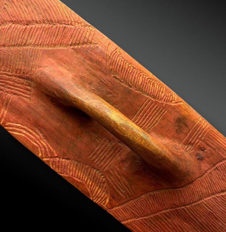 Wunda-Schild - Aborigine-Kultur, Zentralwüste, Australien - Um 1900