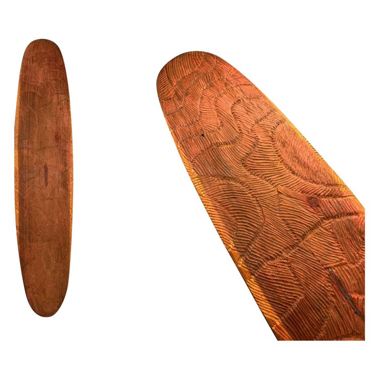 Wunda-Schild - Aborigine-Kultur, Zentralwüste, Australien - Um 1900