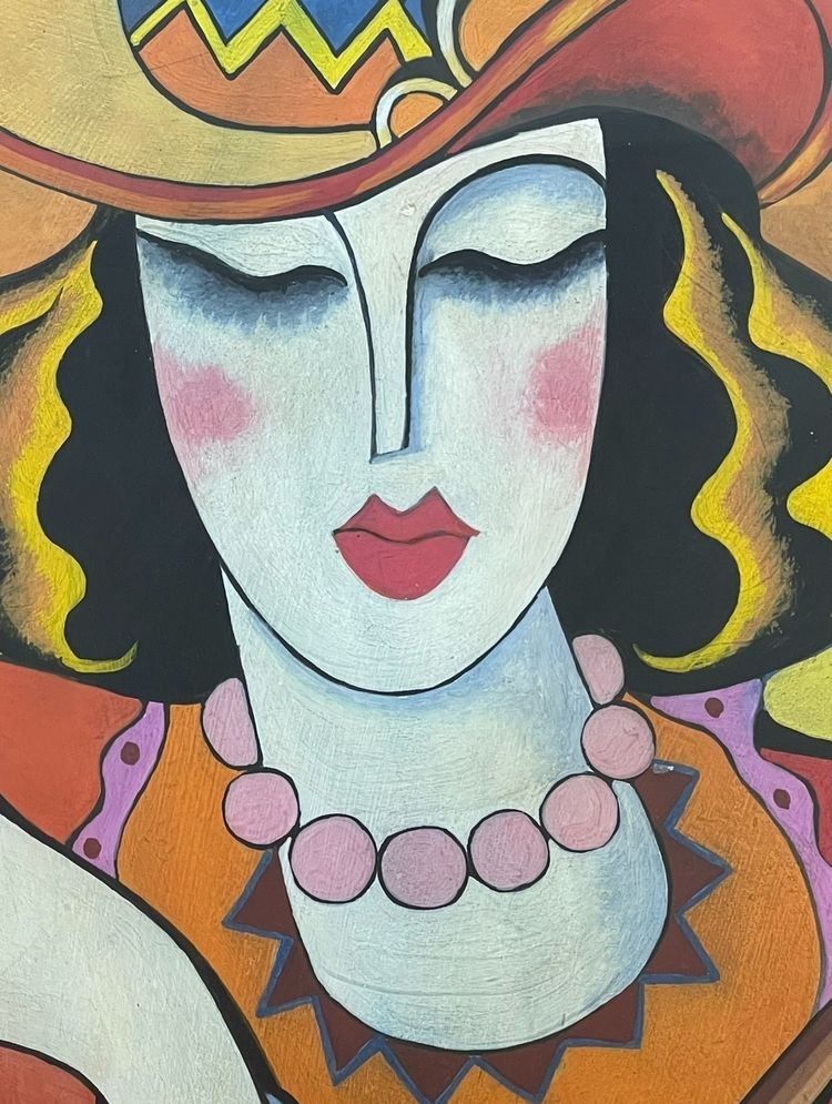 „Frau mit Zigarette“, Hugo Scheiber (1873-1950)