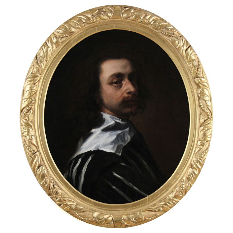 Selbstporträt des Künstlers Anhänger Sir Anthony Van Dyck Öl auf Leinwand ca. 1770
