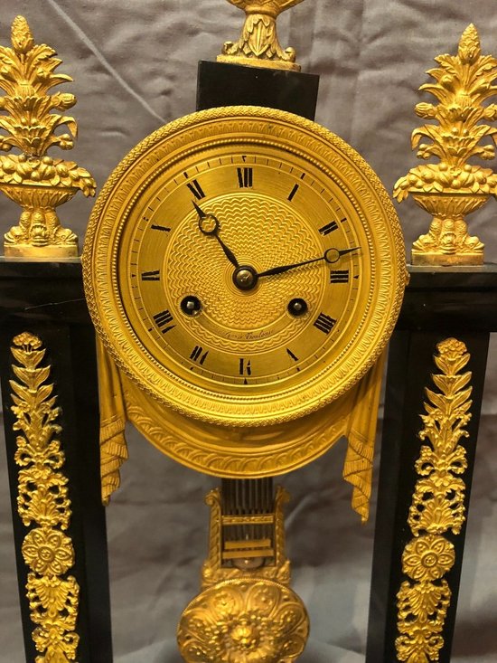 Charles X style clock, 19th Century