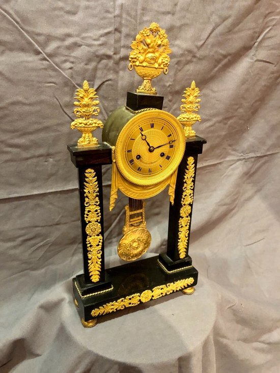 Charles X style clock, 19th Century