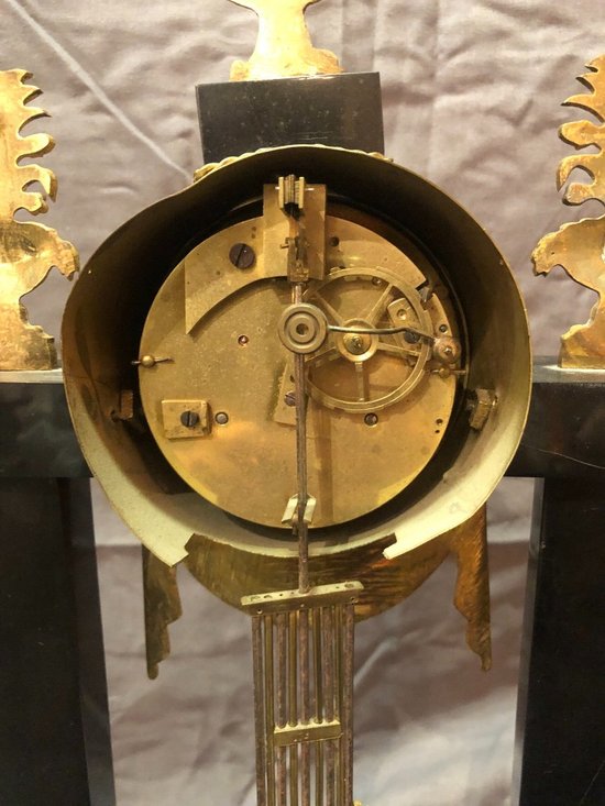 Charles X style clock, 19th Century