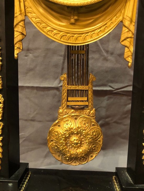 Charles X style clock, 19th Century