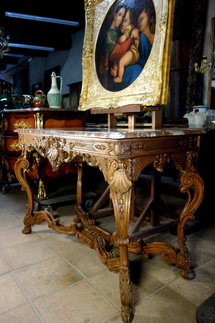 Table à gibier d’époque Régence