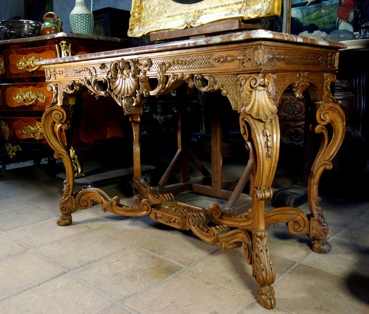 Table à gibier d’époque Régence