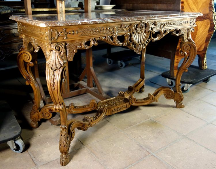 Table à gibier d’époque Régence