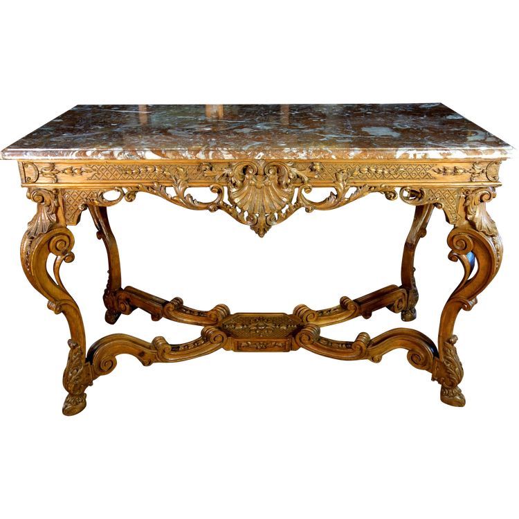 Table à gibier d’époque Régence
