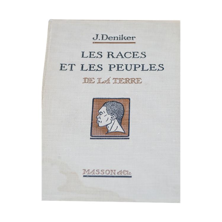 DENIKER (J.). Les races et les peuples de la terre. Paris, Masson, 1926