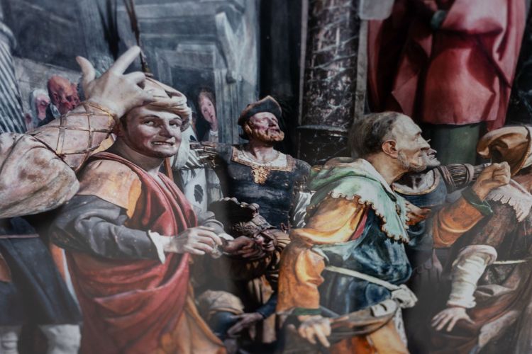 Fotografia su pellicola con una macchina fotografica a banco ottico. Opera contemporanea.