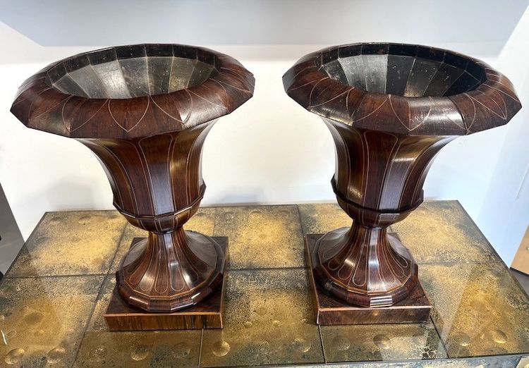 Pair Of Medici Charles X Vases 