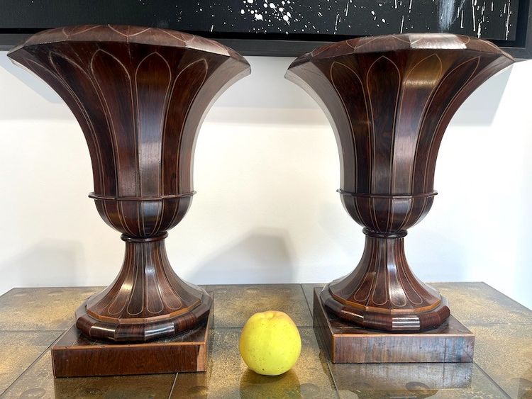 Pair Of Medici Charles X Vases 