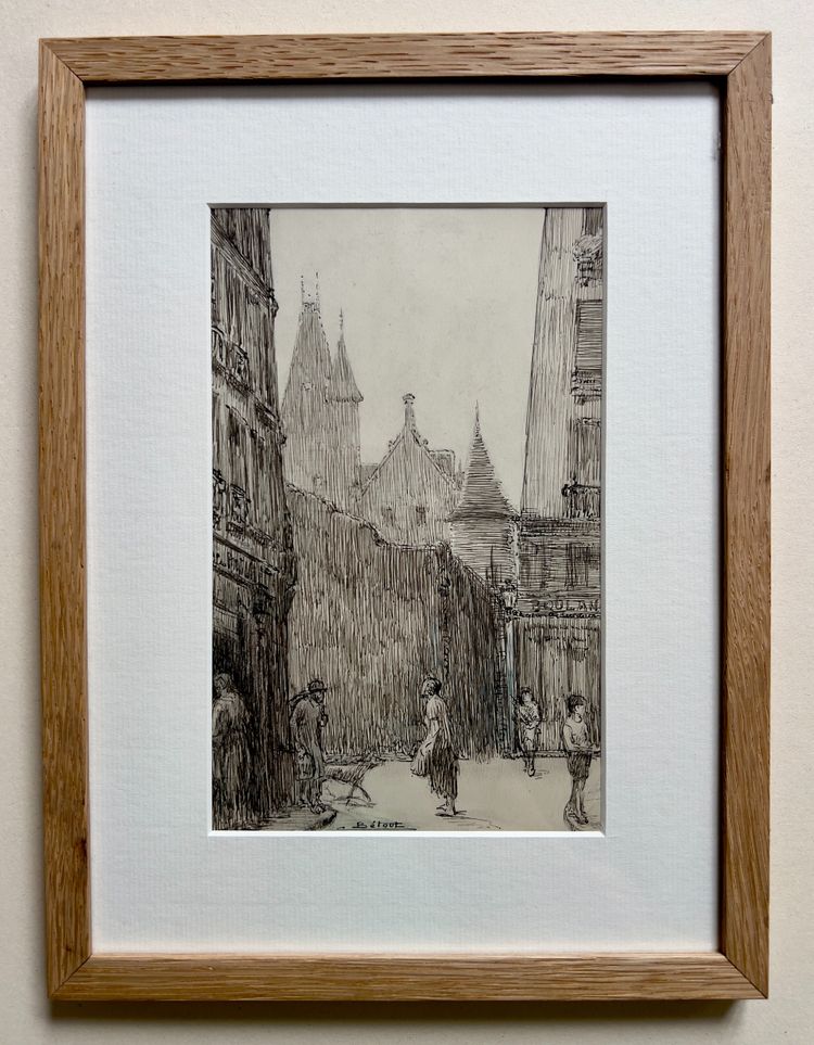 Paris. Le Marais / l'Hotel de Sens. circa 1930/40