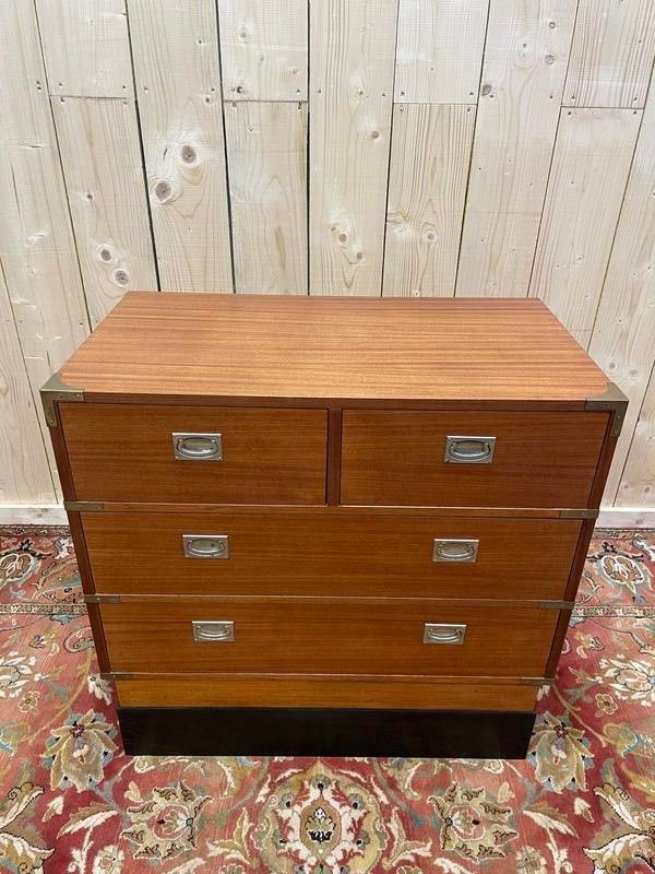 Commode en acajou de style marine 