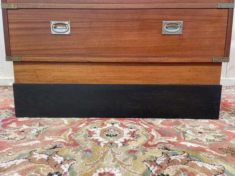 Commode en acajou de style marine 