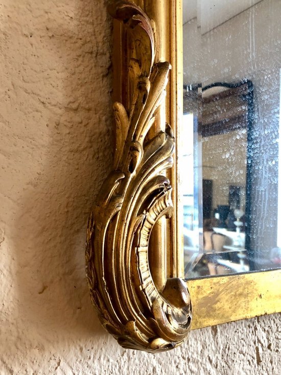 Miroir De Style Louis XV, XIXe Siècle