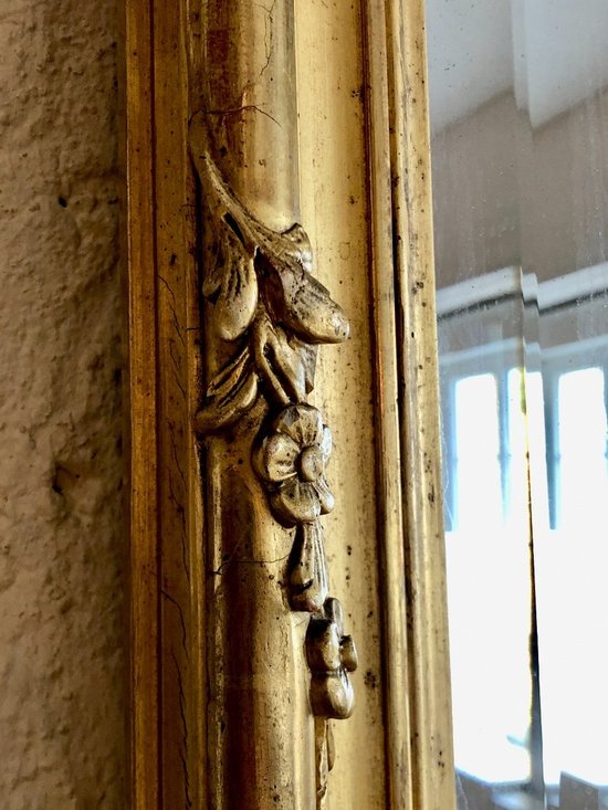 Miroir De Style Louis XV, XIXe Siècle