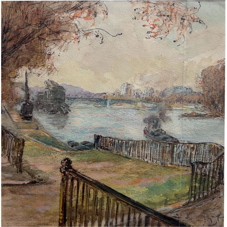 Quai de Clichy 1943.