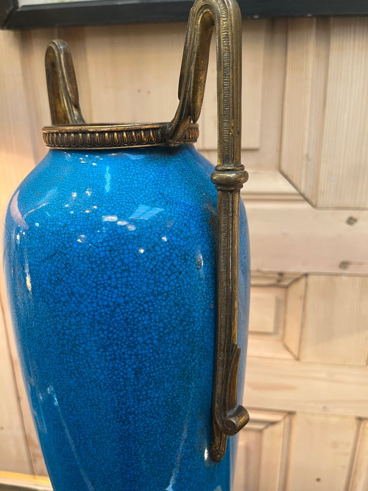 Pair of Sèvres Porcelain Vases