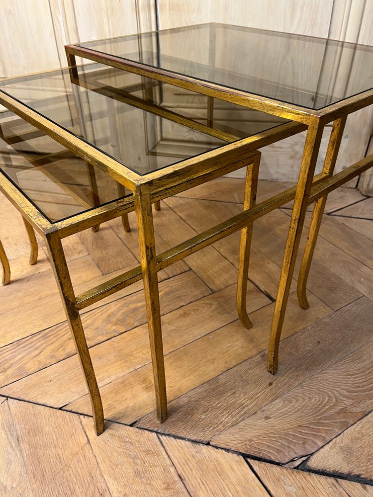 Henri POUENAT (1934-1987) - Tables Gigognes
