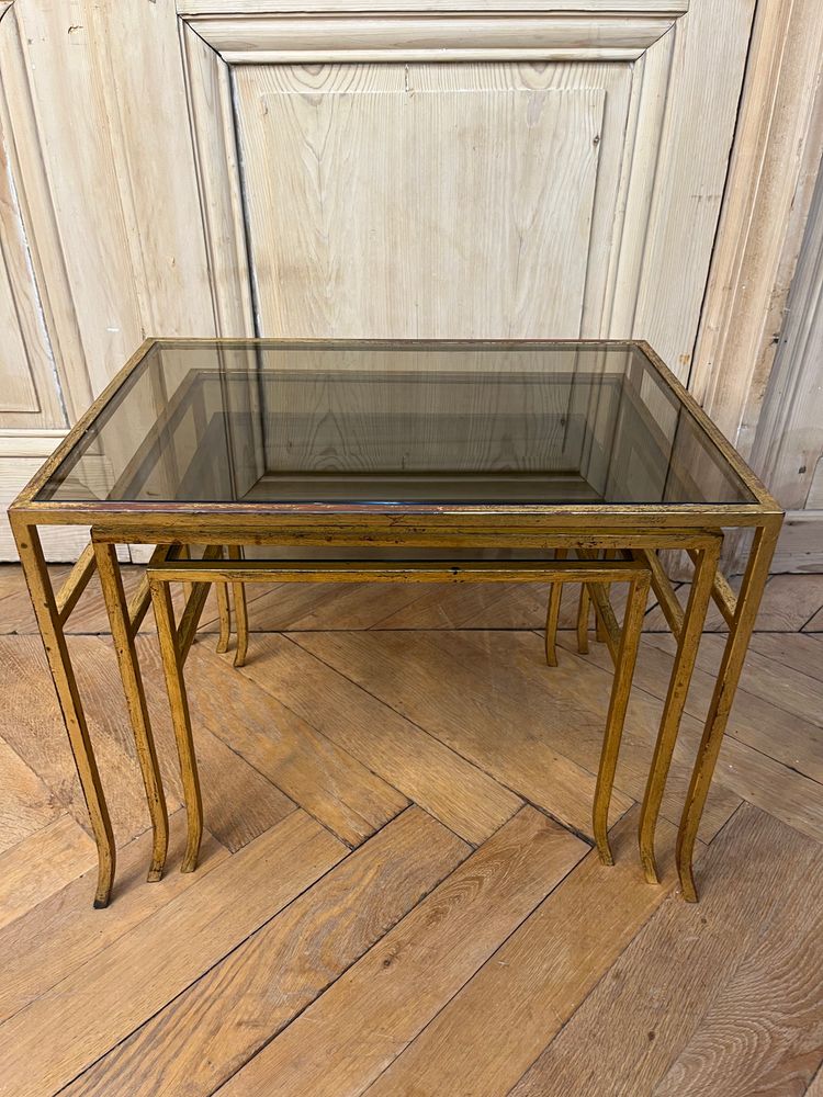 Henri POUENAT (1934-1987) - Tables Gigognes