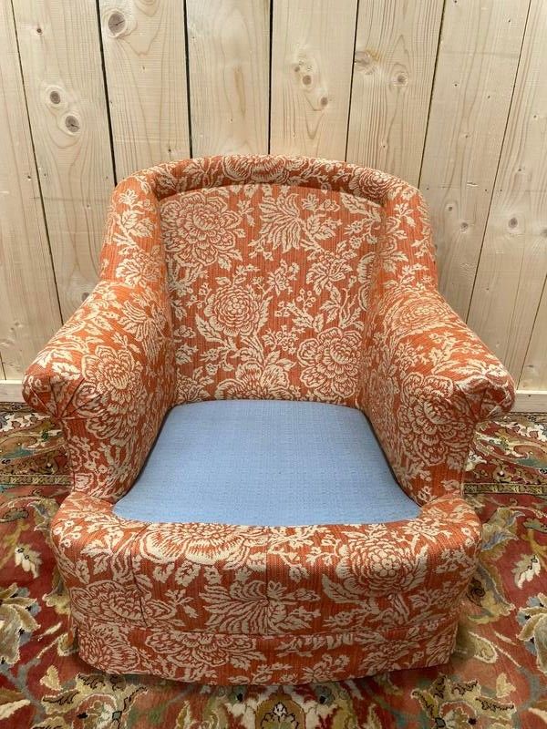 Fauteuil de repos style crapaud 