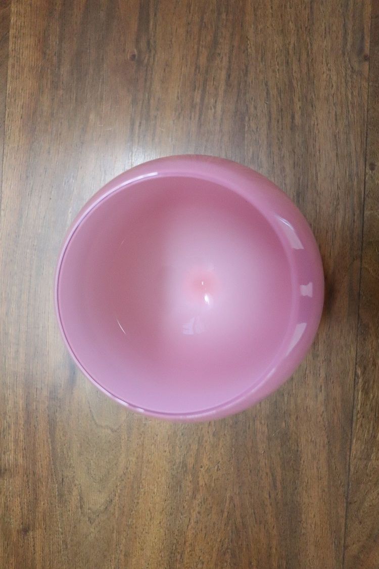 Italian Vase in Pink Murano Art Glass, 1960s