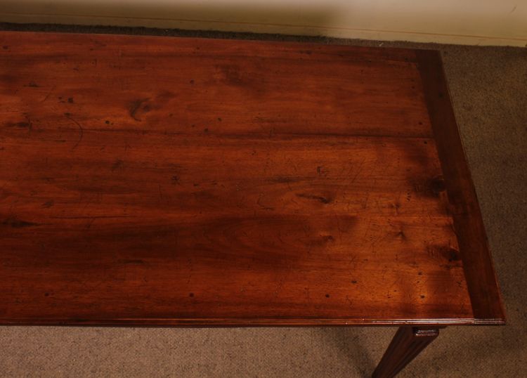 Table De Salle à Manger d'époque Louis XVI En Noyer -18° Siècle