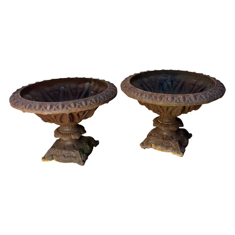 Chambord" Planters in Cast Iron