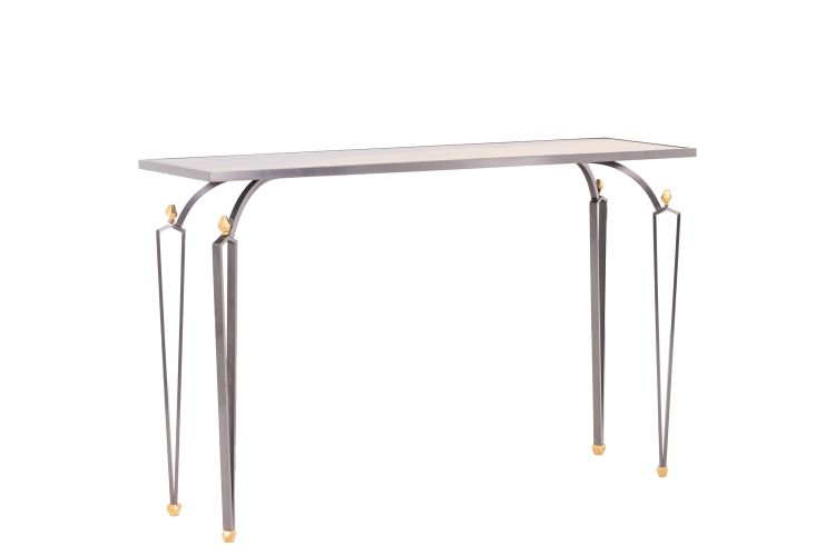 Paire de consoles modèle « R.Dubois ». Travail d’artisan d’art. LS63765002/2B