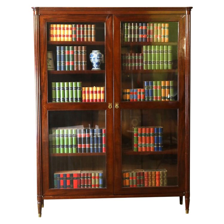 Libreria in mogano del XIX secolo