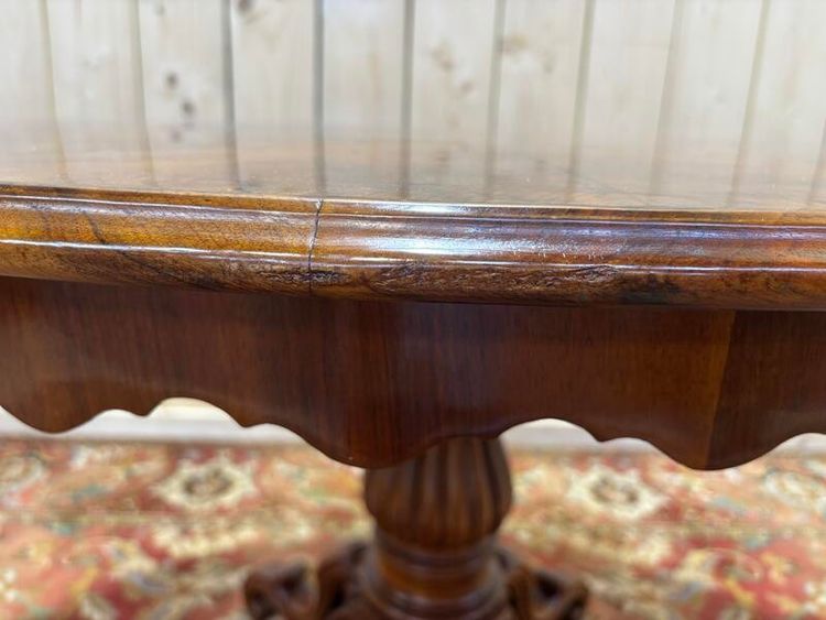 Walnut and ronce medium table